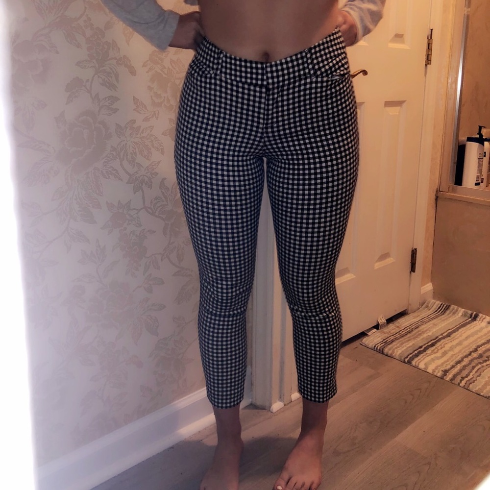 plaid pants!!
